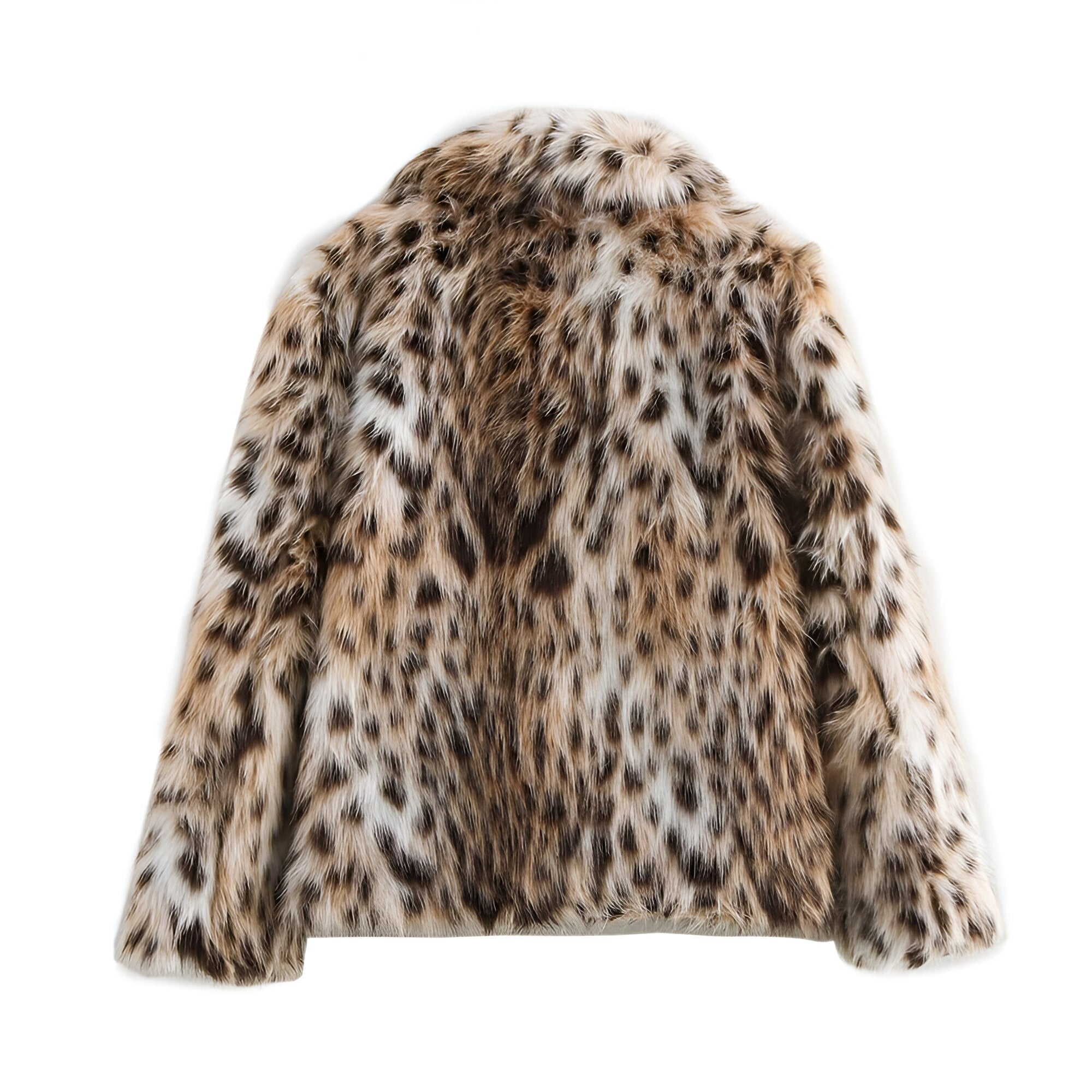 WW | Trendiger Leopard-Print Wintermantel