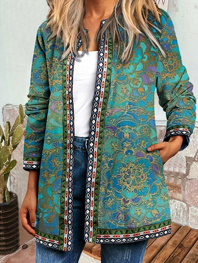 WW | Weit Farbige Vintage Damenjacke