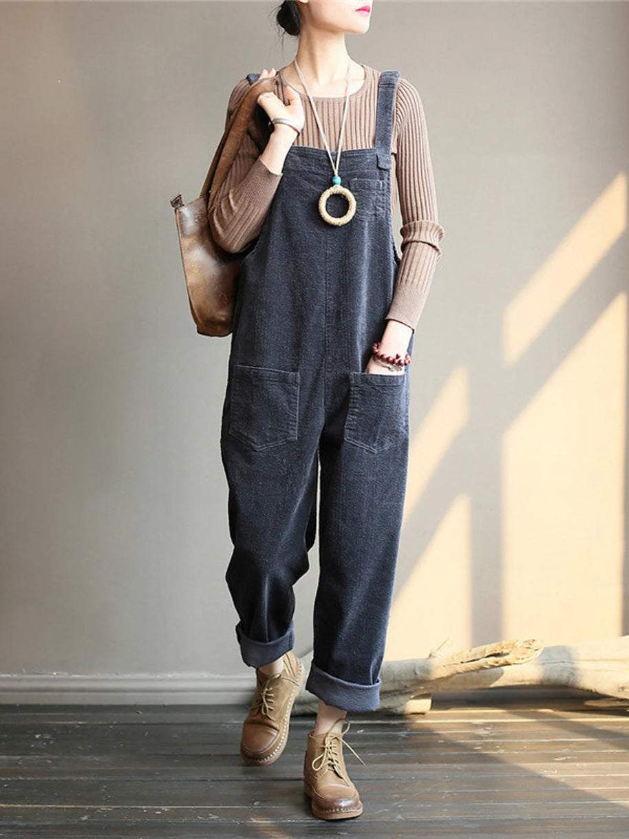 WW | SAMT OVERALL MIT WEITEM BEIN