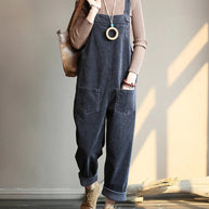 WW | SAMT OVERALL MIT WEITEM BEIN