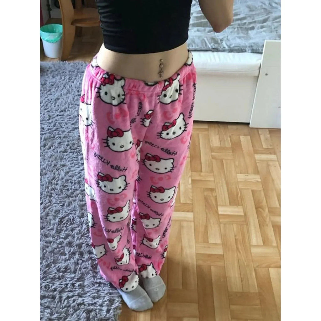 WW | Cyra Hose Mit Katzenmuster