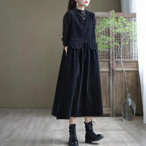 W&W - Retro-Kordkleid