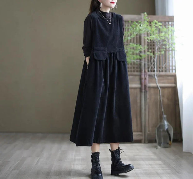 W&W - Retro-Kordkleid