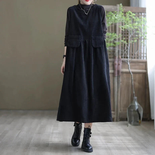 W&W - Retro-Kordkleid