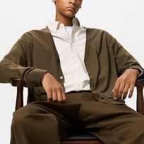 WW | Merino Strickjacke V-ausschnitt