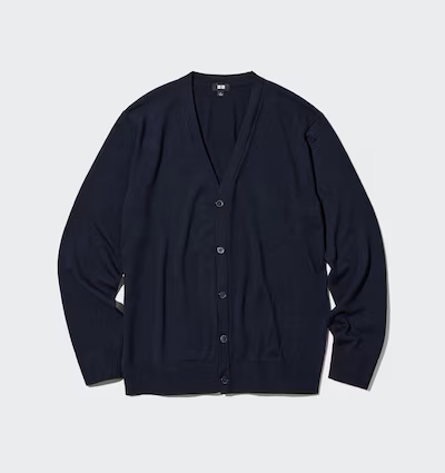 W&W Mode | Merino Strickjacke V-ausschnitt