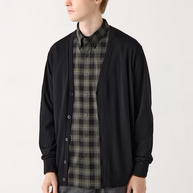 WW | Merino Strickjacke V-ausschnitt