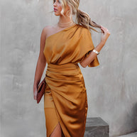 WW | Seiden Partykleid