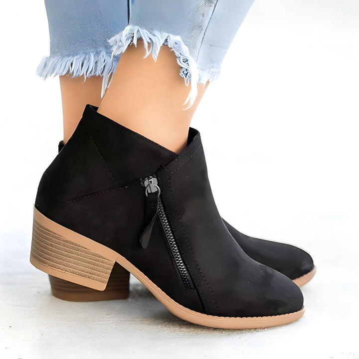W&W Mode – Stylische Wildlederstiefel