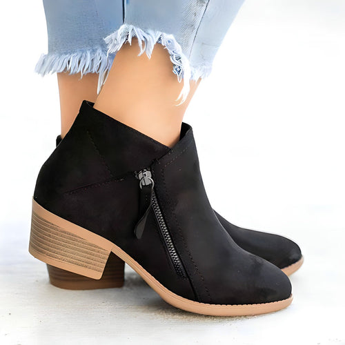 W&W Mode – Stylische Wildlederstiefel