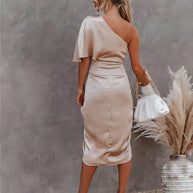 Elegant Seidenpartykleid