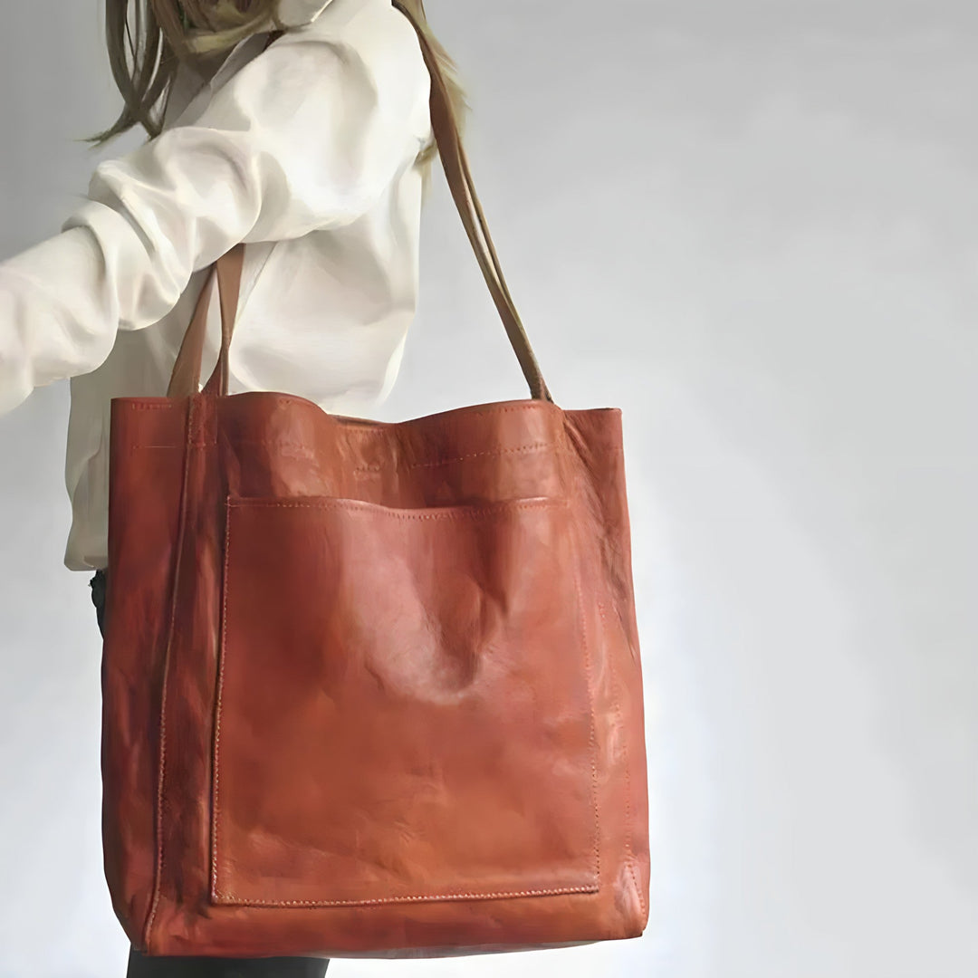 W&W Mode | Weinlese Leder Tasche