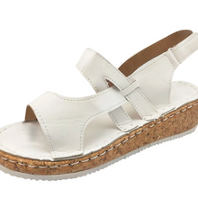 WW | Bequeme Sandalen Mit Ergonomischem Fußbett Und Klettverschluss Für Damen