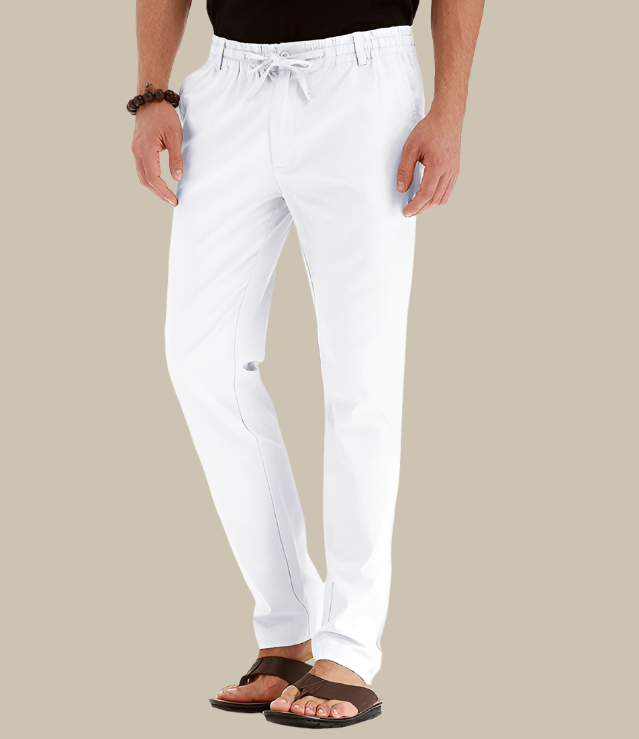 WW | Bequeme Herren Sommerhose Mit Elastischem Bund Für Lässige Looks