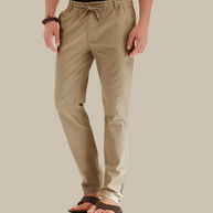 WW | Bequeme Herren Sommerhose Mit Elastischem Bund Für Lässige Looks