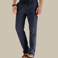 WW | Bequeme Herren Sommerhose Mit Elastischem Bund Für Lässige Looks