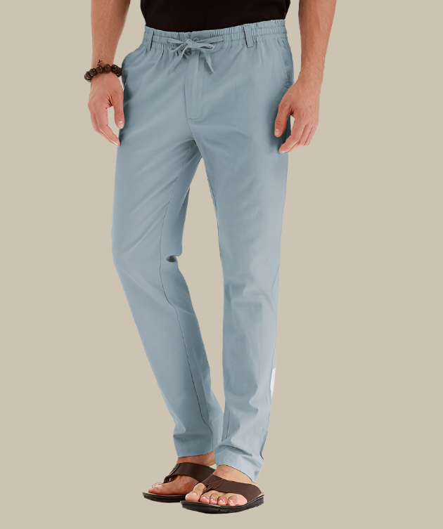 WW | Bequeme Herren Sommerhose Mit Elastischem Bund Für Lässige Looks