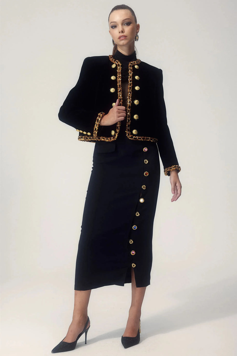 W&W - Elegante Jacke mit Knöpfen