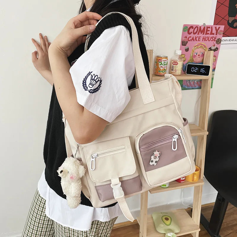 WW | Wasserdichte Canvas Handtasche Schutz Gegen Regen Und Chaos