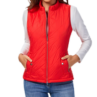 WW | Gestepptes Zip-Up-Weste mit Taschen für Damen