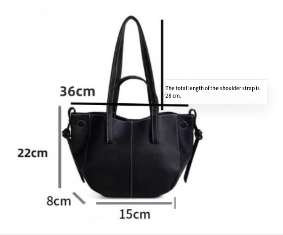 WW | Luxuriöse Leder Shopper