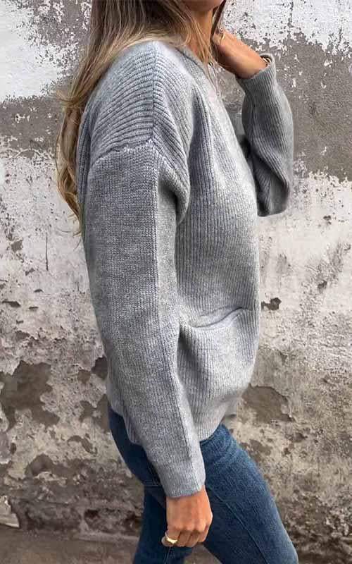 WW | Plush Zip Strickjacke