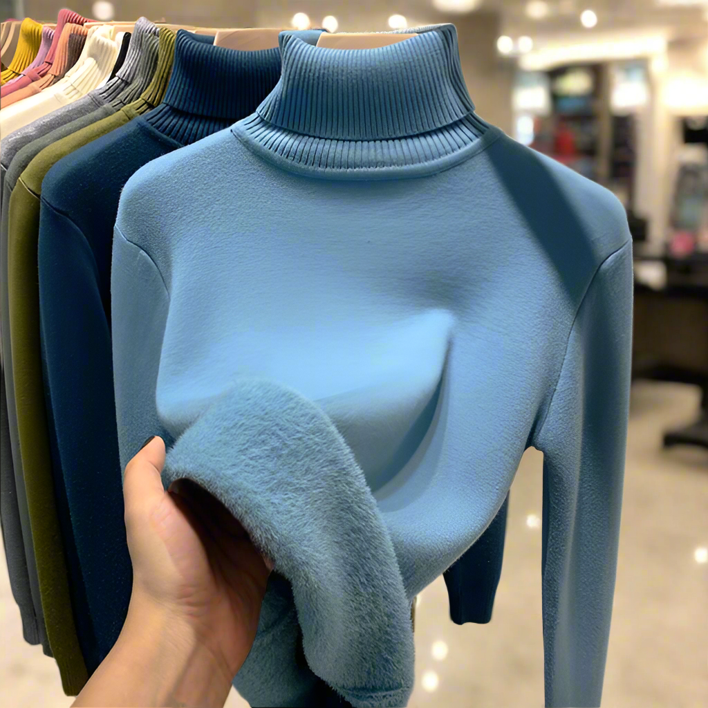 WW | Gemütlicher Woll Rollkragenpullover für Damen