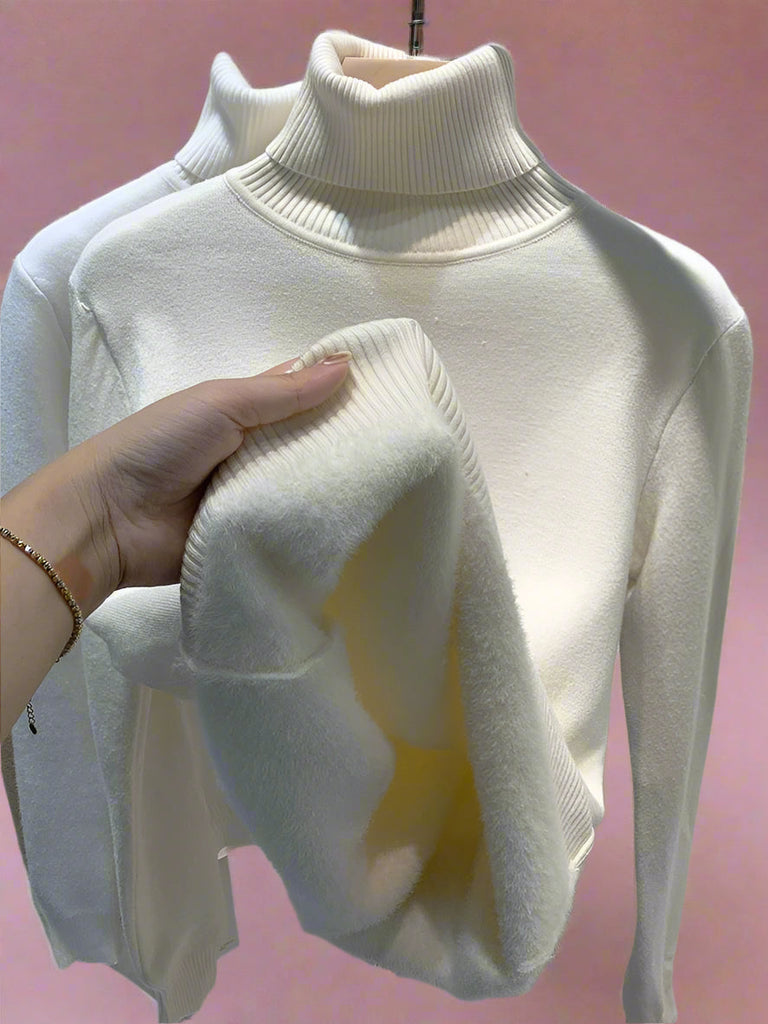 WW | Gemütlicher Woll Rollkragenpullover für Damen