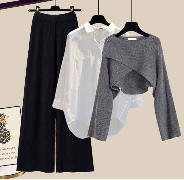 W&W - Bequemes dreiteiliges Langarmsets