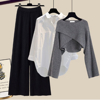 W&W - Bequemes dreiteiliges Langarmsets