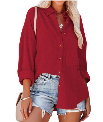 WW | Elegante Bluse mit Asymmetrischem Schnitt