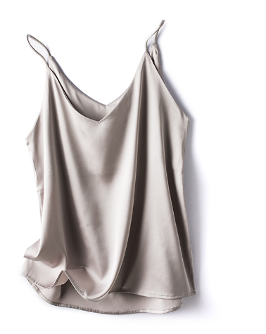 W&W Mode | Satin Unterhemd Mit Spaghettiträgern Für Damen