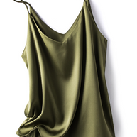 WW | Satin Unterhemd Mit Spaghettiträgern Für Damen