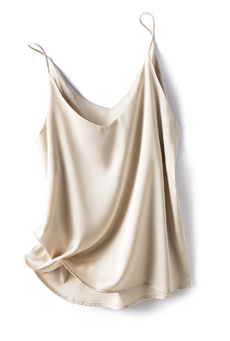 W&W Mode | Satin Unterhemd Mit Spaghettiträgern Für Damen