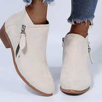 WW Stiefeletten | Damenstiefelette mit Reißverschluss und hochwertigem Fußbett