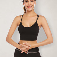 WW | 3er Pack Damen Sport Bh Gepolstert Crisscross Yoga Bh Nahtlos Mittel Impact Fitness Activewear