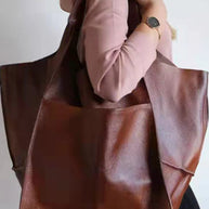 WW | Einfach Große Tasche Weiches Leder Große Kapazität Ein Schulter Tragbare Tote Tasche