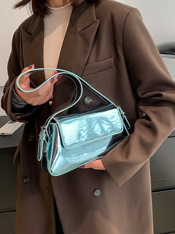 W&W Mode | Mode Kleine Hochglanz-handtasche