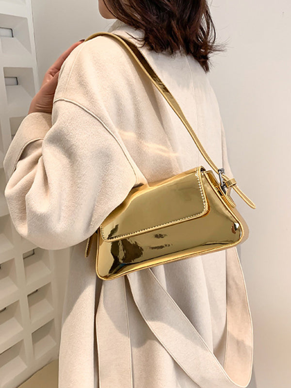 WW | Mode Kleine Hochglanz-handtasche