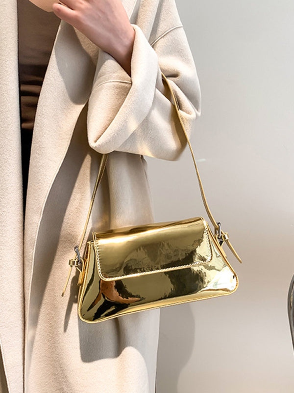 WW | Mode Kleine Hochglanz-handtasche