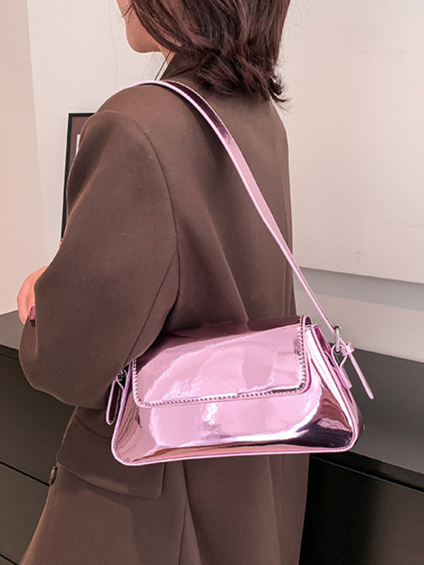 W&W Mode | Mode Kleine Hochglanz-handtasche