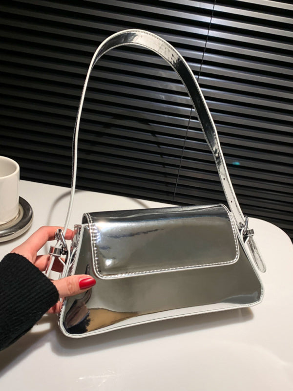 W&W Mode | Mode Kleine Hochglanz-handtasche