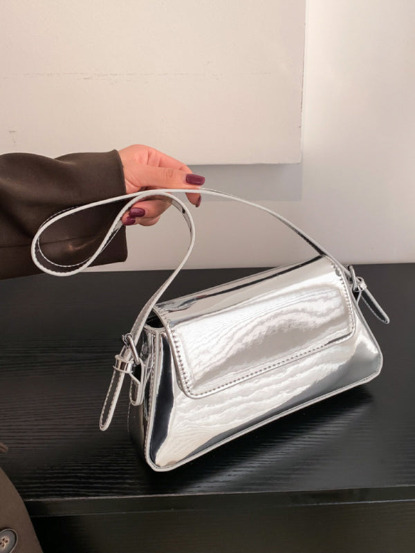W&W Mode | Mode Kleine Hochglanz-handtasche