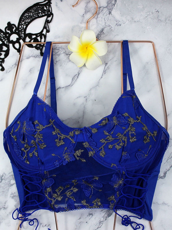 WW | Kontrastfarbe Spitze Sexy Lingerie