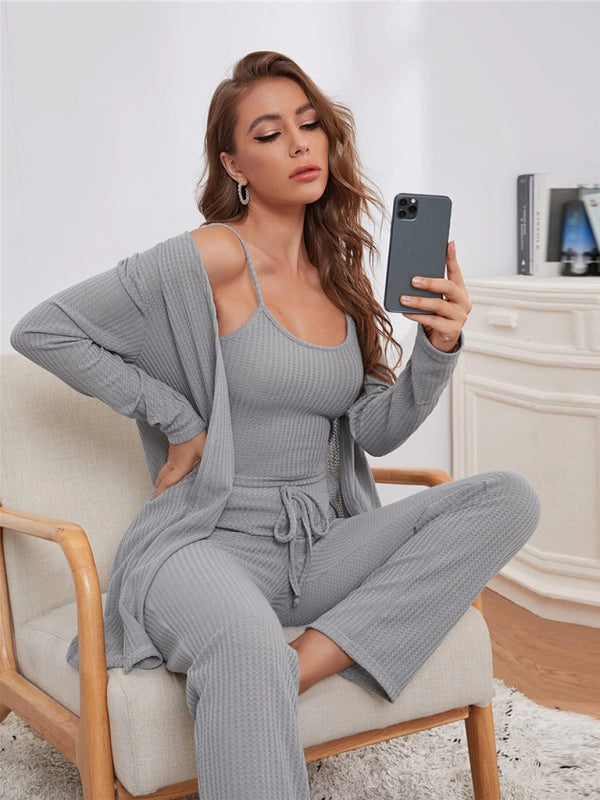 WW | Luxus 3-teiliges Loungewear-Set für Damen