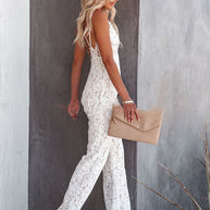 WW | Sonnenuntergang Luxus Overall für Damen | Stilvolles und Elegantes Outfit