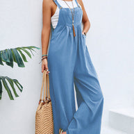 Fatima™ - Bequem & Vintage Lockerer Jumpsuit