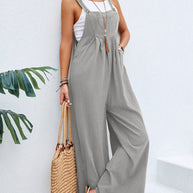 Fatima™ - Bequem & Vintage Lockerer Jumpsuit