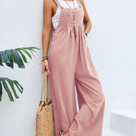 Fatima™ - Bequem & Vintage Lockerer Jumpsuit