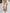 WW | Khaki Streifenmuster Offene Masche Crop Top & Bleistiftrock Satz